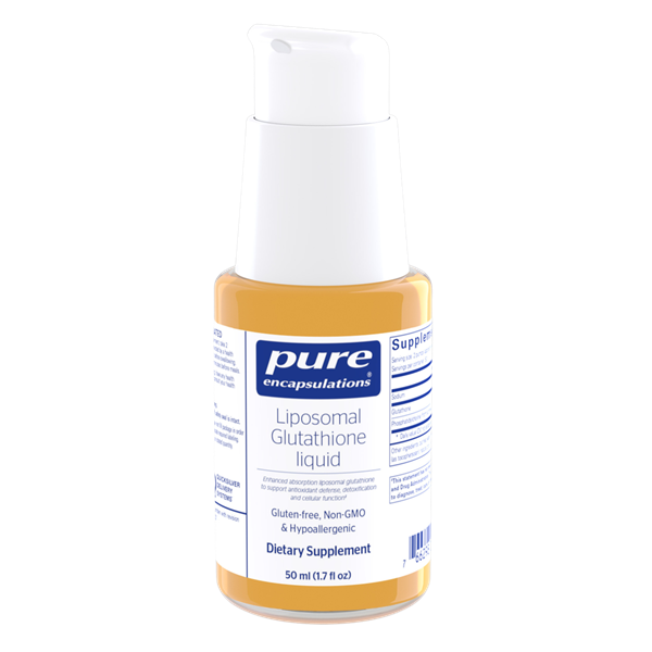 liposomal glutathione liquid (pure encapsulations)
