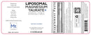 liposomal magnesium taurate+ codeage label