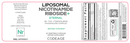 liposomal nicotinamide riboside+ (codeage) label
