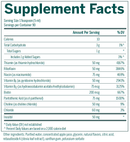 liquid b complex genestra supplement facts