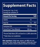 liquid coq10 trace minerals research supplement facts