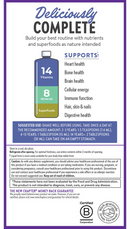 liquid multivitamin label