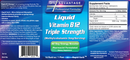liquid triple b12 energy drs advantage label