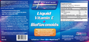 liquid vitamin c + bioflavanoids drs advantage label