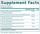liv complex genestra supplement facts