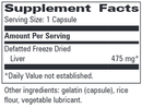 livatrate progressive labs supplement facts