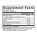 liver nutrients (seeking health) supplement facts