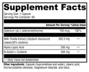liver protect (xymogen) supplement facts