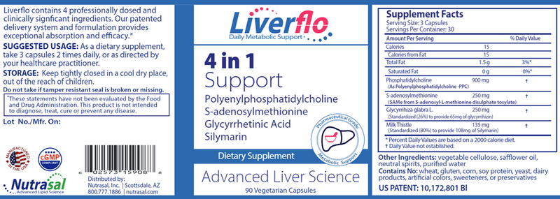 buy liverflo nutrasal phoschol