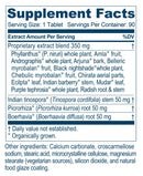 livit-2 ayush herbs supplement facts