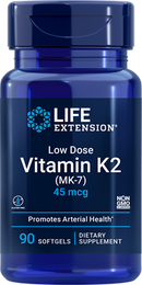 low dose vitamin k2 (life extension)