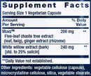 lower back relief (life extension) supplement facts