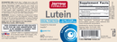 lutein 20 mg jarrow formulas label