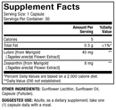 Lutein with Zeaxathin