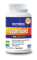 lypo gold enzymedica 60 caps