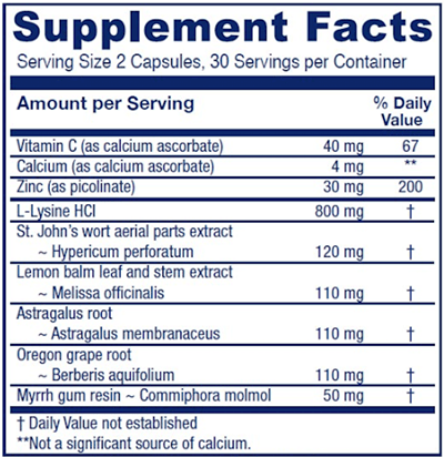 Lysine Extra Vitanica supplements
