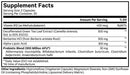 m-burn optimized (codeage) supplement facts