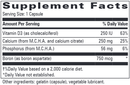 M.C.H.C. caps progressive labs supplement facts