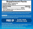 maxcalm magnesium citrate + glycinate natural vitality supplement facts