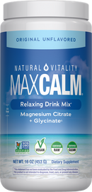 maxcalm magnesium citrate + glycinate natural vitality