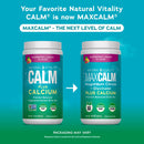 maxcalm plus calcium natural vitality