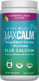 maxcalm plus calcium natural vitality