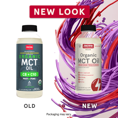 MCT Oil Organic Jarrow Formulas new look