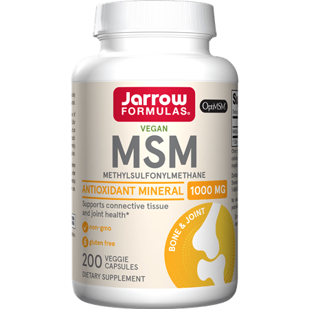 MSM Sulfur 1000 mg Jarrow Formulas