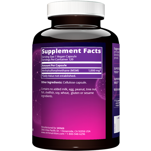 buy MSM 1000 mg (metabolic response modifier)