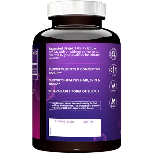 MSM 1000 mg (metabolic response modifier)