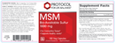 MSM Bio-Available Sulfur