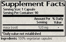 maca capsules wise woman herbals supplement facts