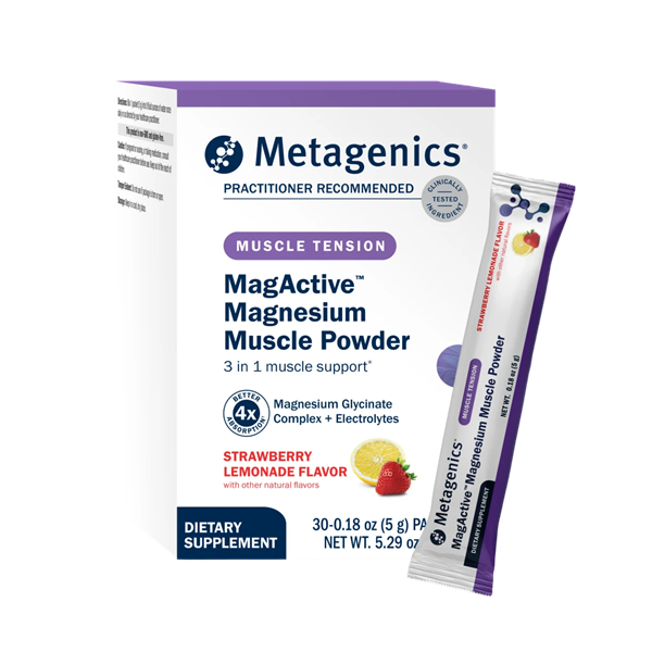 magactive magnesium muscle powder packets (metagenics)