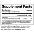 magpure glycinate (jigsaw health) supplement facts
