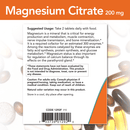 Magnesium Citrate 200 mg Tablets