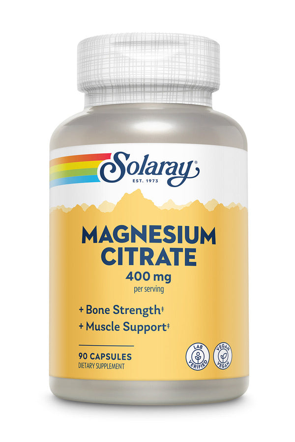 Magnesium Citrate 400 mg Solaray