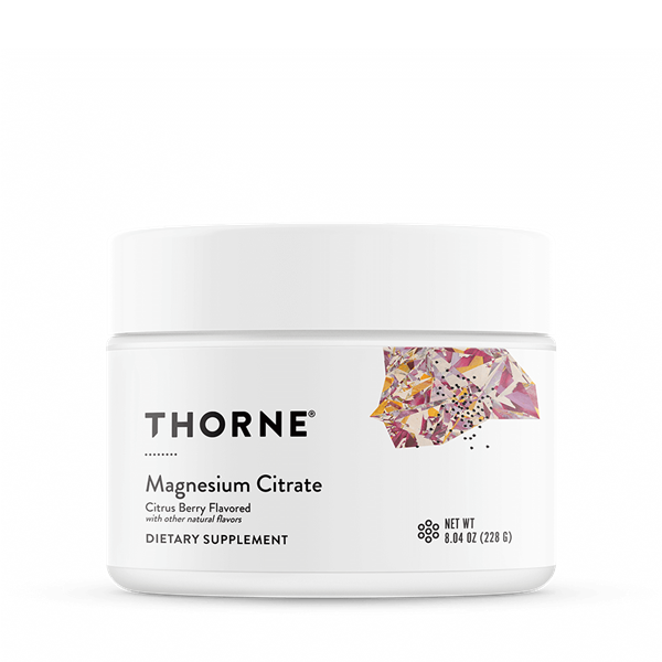 magnesium citrate powder citrus berry (thorne)