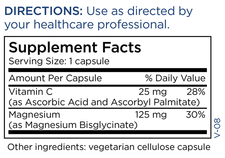 Magnesium Glycinate (Metabolic Maintenance) supplement facts