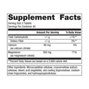 magnesium citrate (metagenics) supplement facts