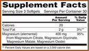 magnesium citrate softgels (now foods) supplement facts