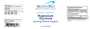 magnesium glycinate methylpro label