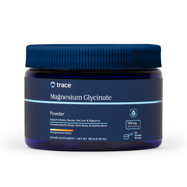 magnesium glycinate powder orange (trace minerals research)