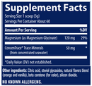 magnesium glycinate powder orange (trace minerals research) supplement facts