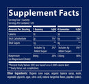 magnesium gummies peach trace minerals research supplement facts