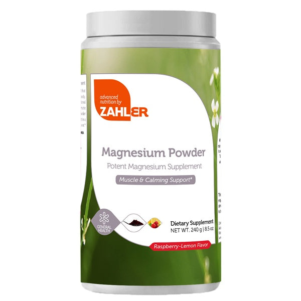 magnesium powder advanced nutrition by zahler