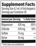 magnesium sunwarrior supplement facts