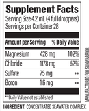 magnesium sunwarrior supplement facts