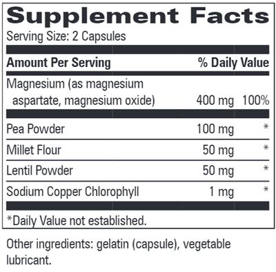Magnezyme (Progressive Labs) Supplement Facts