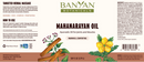mahanarayan oil banyan botanicals label