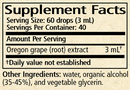 mahonia oregon grape wise woman herbals supplement facts